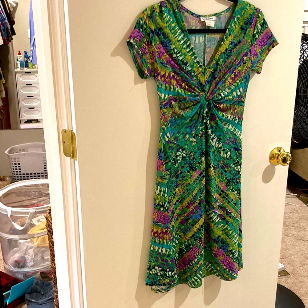 Green dress